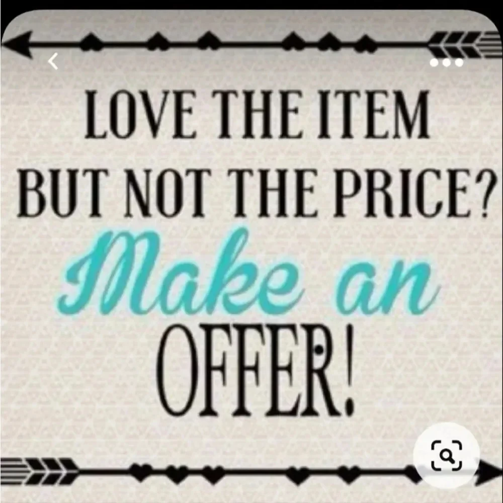 Love the item, not the price🔖 make a resonable offer!😊